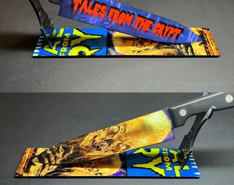 Tales From The Crypt Kitchen Knife With/Without Sublimated Stand