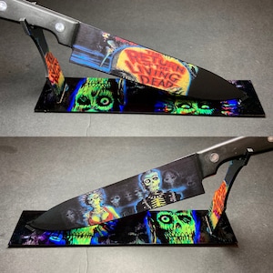 Return of the Living Dead Kitchen Knife With/Without Sublimated Stand
