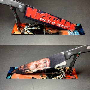 Freddy Krueger Kitchen Knife With/Without Sublimated Stand