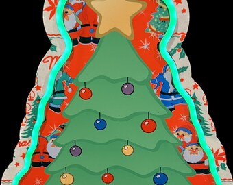 Christmas Tree Neon Light Decoration