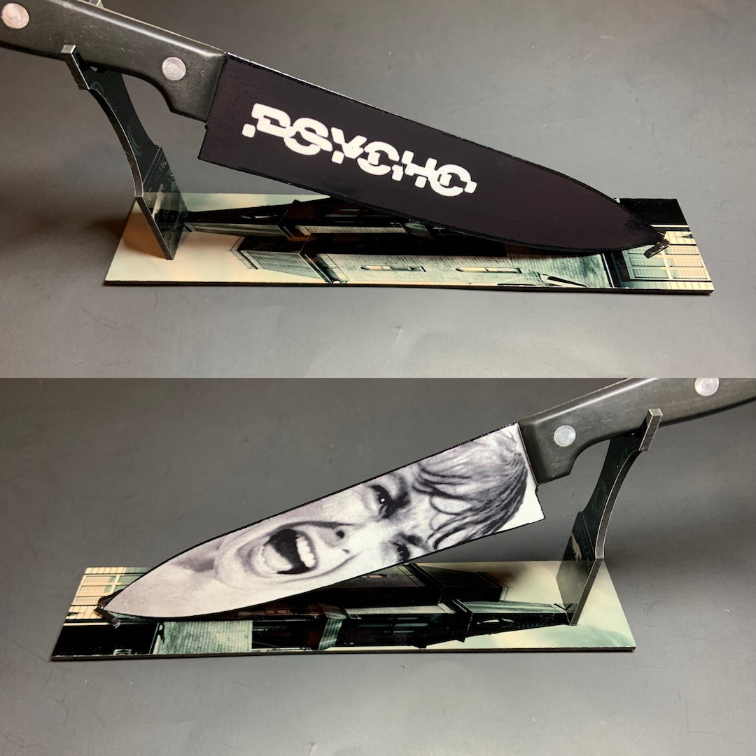 Psycho 1960 Alfred Hitchcock Kitchen Knife With/without Sublimated