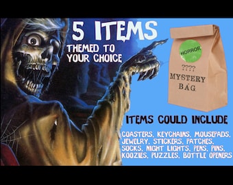 Horror Mystery Bag 5 Items Themed To Your Choice