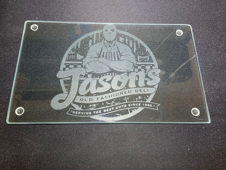 Jason Friday The 13th Cutting Board GlassWood