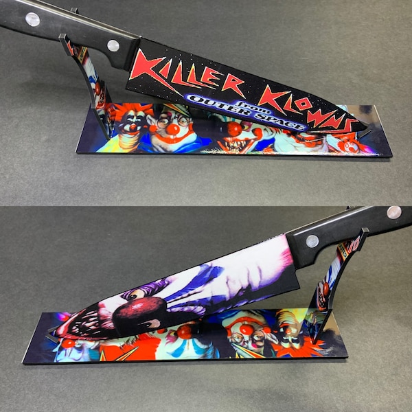 Killer Clowns From Outer Space Knife With/Without Sublimated Stand