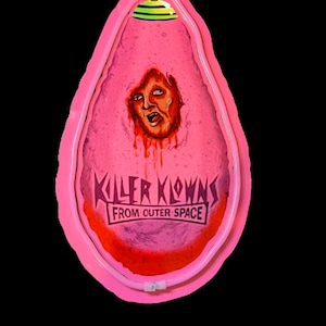 Killer Klowns From Outer Space Neon Light