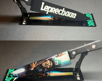 Leprechaun Kitchen Knife With/Without Sublimated Stand