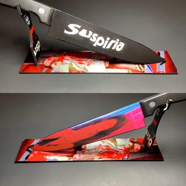 Suspiria 1977 Kitchen Knife With/Without Sublimated Stand