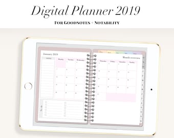 digital travel planner templates for goodnotes notability on etsy