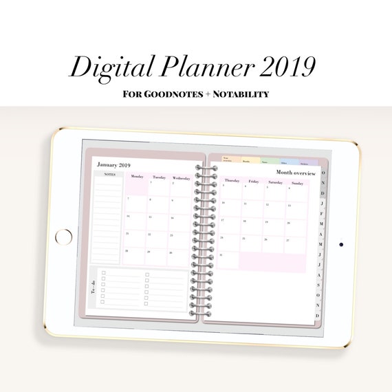 Bullet journal planner 2019