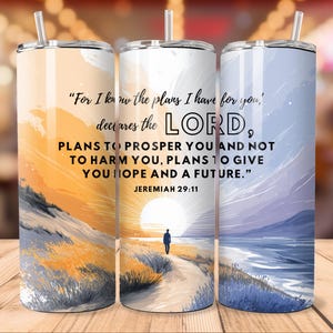 Versets bibliques chrétiens, 20 oz d'emballage de versets bibliques pour sublimation, haute définition 300 dpi PNG