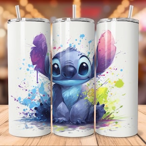Stitch tumbler wrap PNG, Best seller 20oz tumbler sublimation,