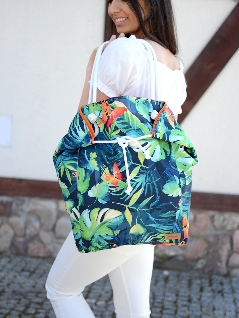 Bolso De Armband Grande Y Playa Con Color imagen 1