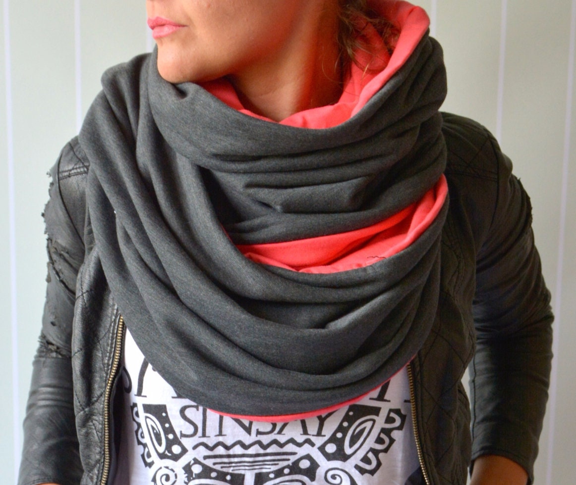 cotton knit shawl