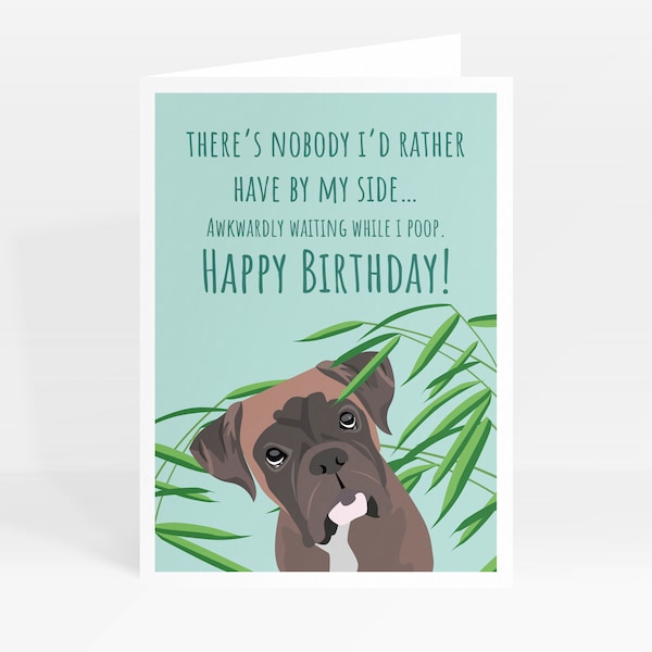 Funny Dog Card Etsy UK