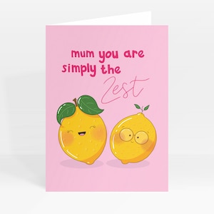 Maman, tu es simplement la meilleure maman, carte de jeu de mots pour la fête des mères, carte de fête des mères, anniversaire de maman