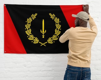 Schwarze Amerikanische Heritage Flagge