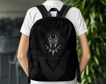 Backpack Black Panther Gift Idea for Marvel Comics Enthusiast Etsy UK