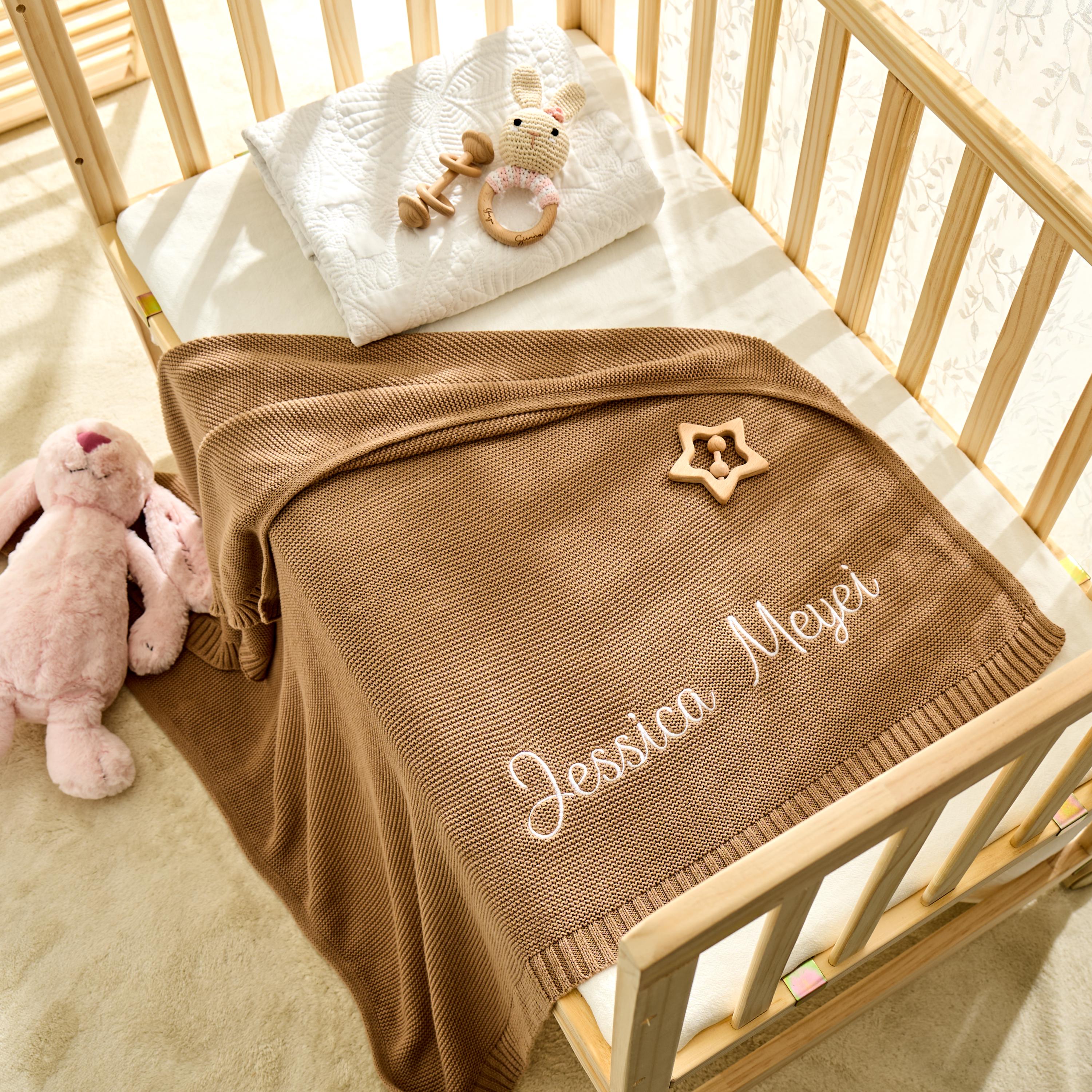 Personalized Blanket With Name - Custom Baby Or Adult Fleece Blanket In 3 Sizes (30x40, 50x60, 60x80 Inches) - View #10