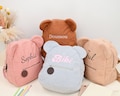 Embroidered Name Bag for Kids Gifts, Daycare Backpack, Backpack for Preschoolers, Teddy Bear Backpack, Customized Travel Backpack,Baby Gifts product logo