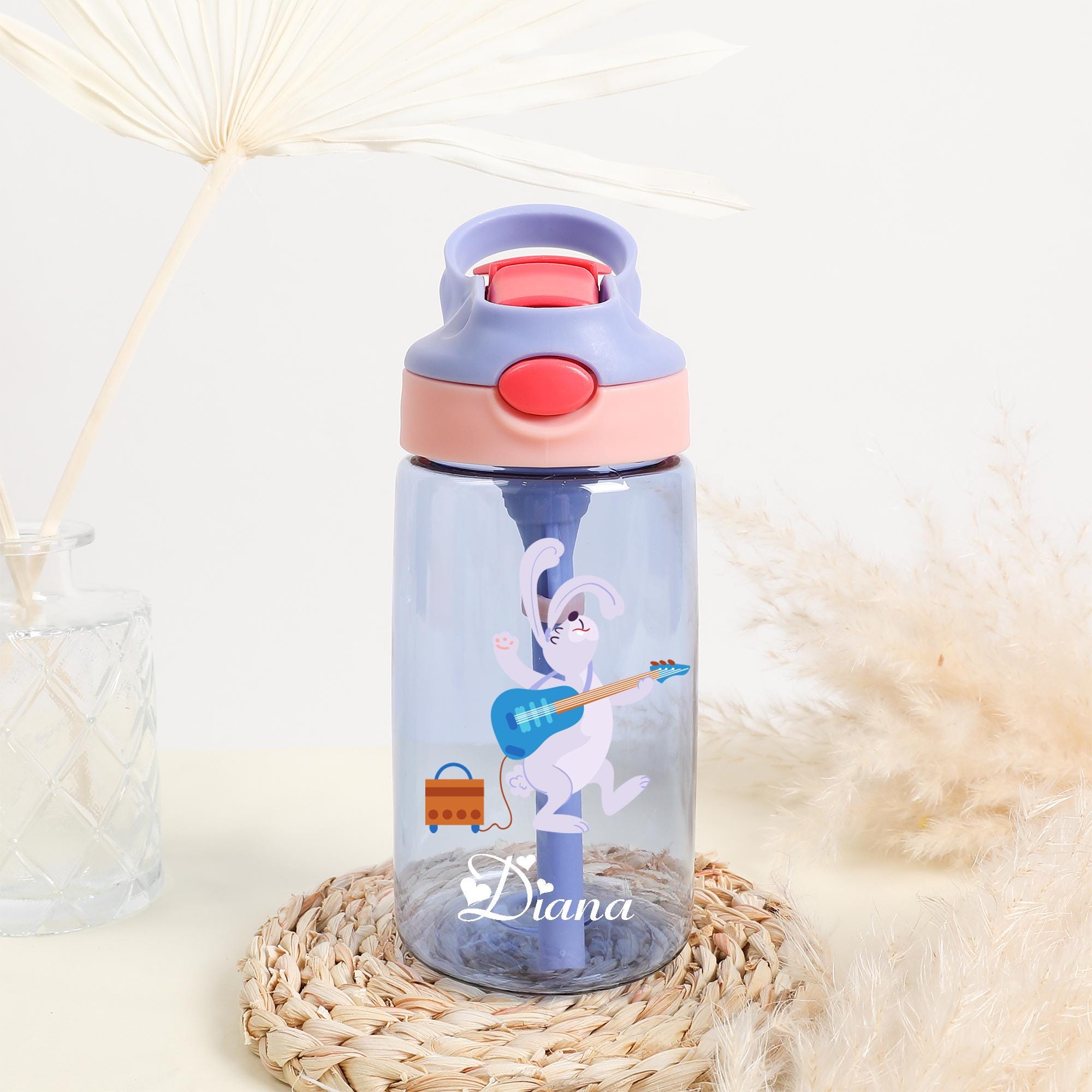 Bottle with Name, Custom Kids Water Bottle, Back to School Drinkware, 16oz Kids Cup,Birthday Gift, Kids Tumbler, Dinosaur Bottle,Animal cups