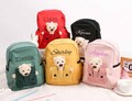 Teddy Bear Backpack,Embroidered Name School Bag for Toddler,Back to School Gift,Girl Nursery Backpack,Personalized Child Bag,Bagback for Kid product logo