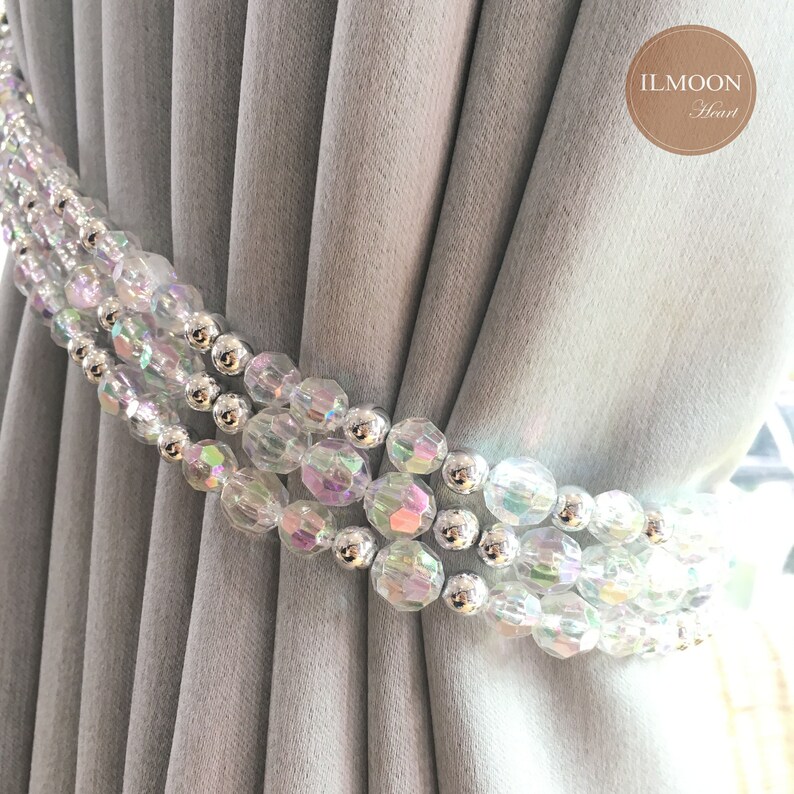 Pairx2 Luxury Mininal Crystal Curtain Tie Backs / Crystal Etsy