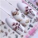Kelley W reviewed Floral Nail Decals - Nail Art Stickers - Flowers Nail Art Decals - Design Nail - Nail Decals - Nail Tattoos - Decals on a Sticky Basis