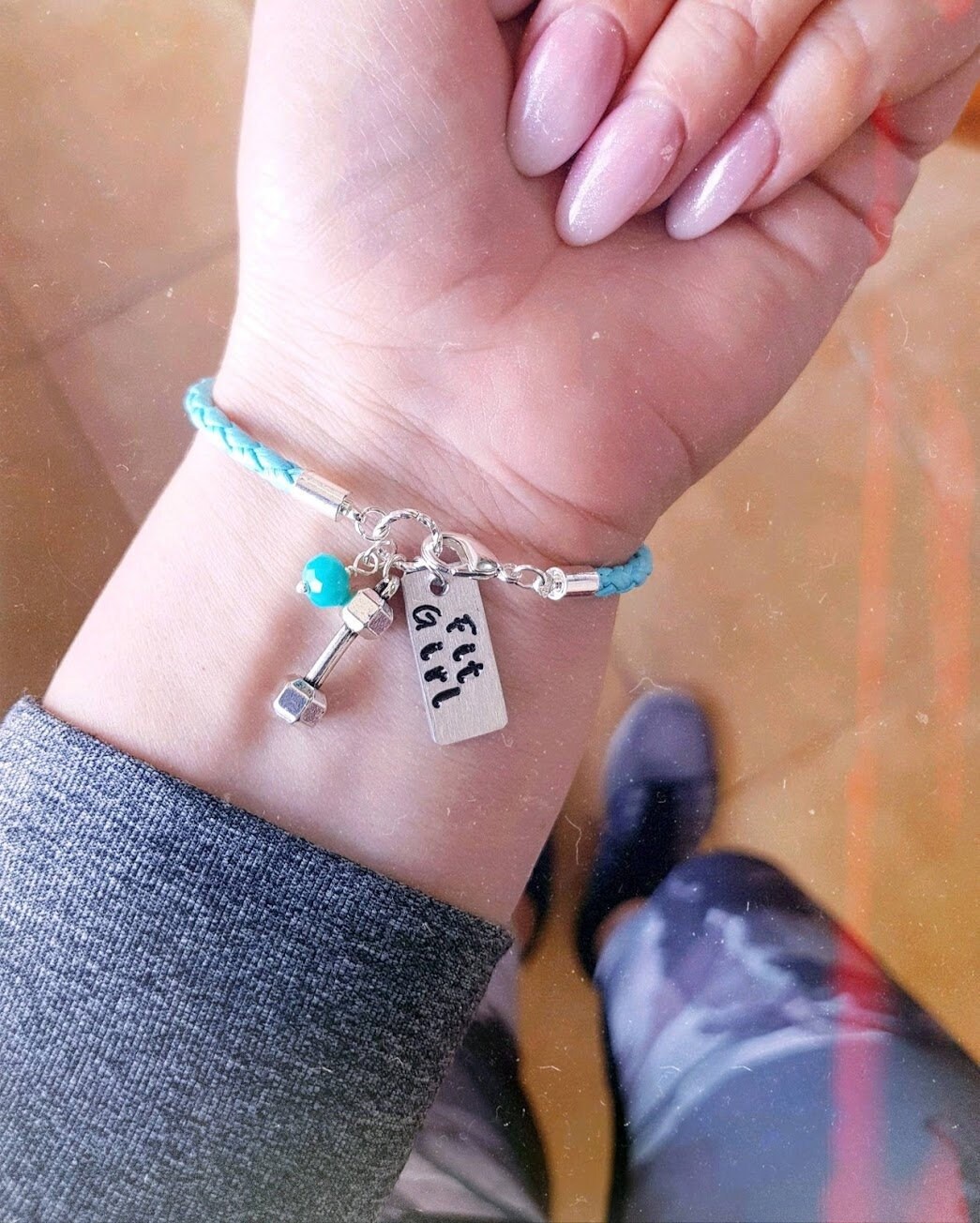 Workout Gifts Infinity Collection No Excuse Exercise Bracelet Weighted Barbell Dumbbell Charm Workout Gifts Infinity Collection No Excuse Exercise Bracelet Weighted Barbell Dumbbell Charm