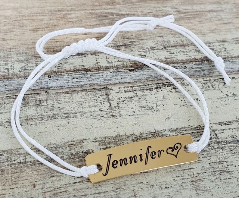 Personalized Baby Bracelet Name Child Bracelet Custom Name Etsy