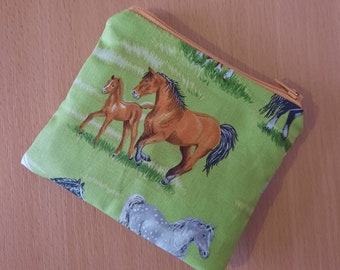 Maple Memories Running Horses Animal Portable Canvas Coin Purse Change Purse Pouch Mini Wallet Gifts For Women Girls Maple Memories Running Horses Animal Portable Canvas Coin Purse Change Purse Pouch Mini Wallet Gifts For Women Girls