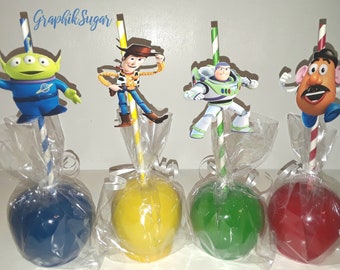 24 TOY STORY Themed Candy Apples