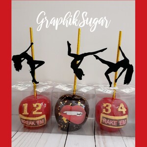P-Valley Inspired Candy or Chocolate Apples