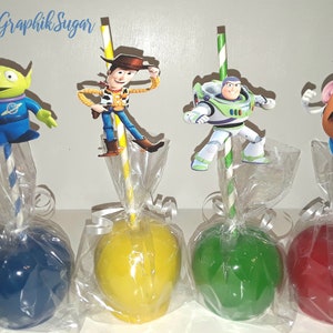 24 TOY STORY Themed Candy Apples
