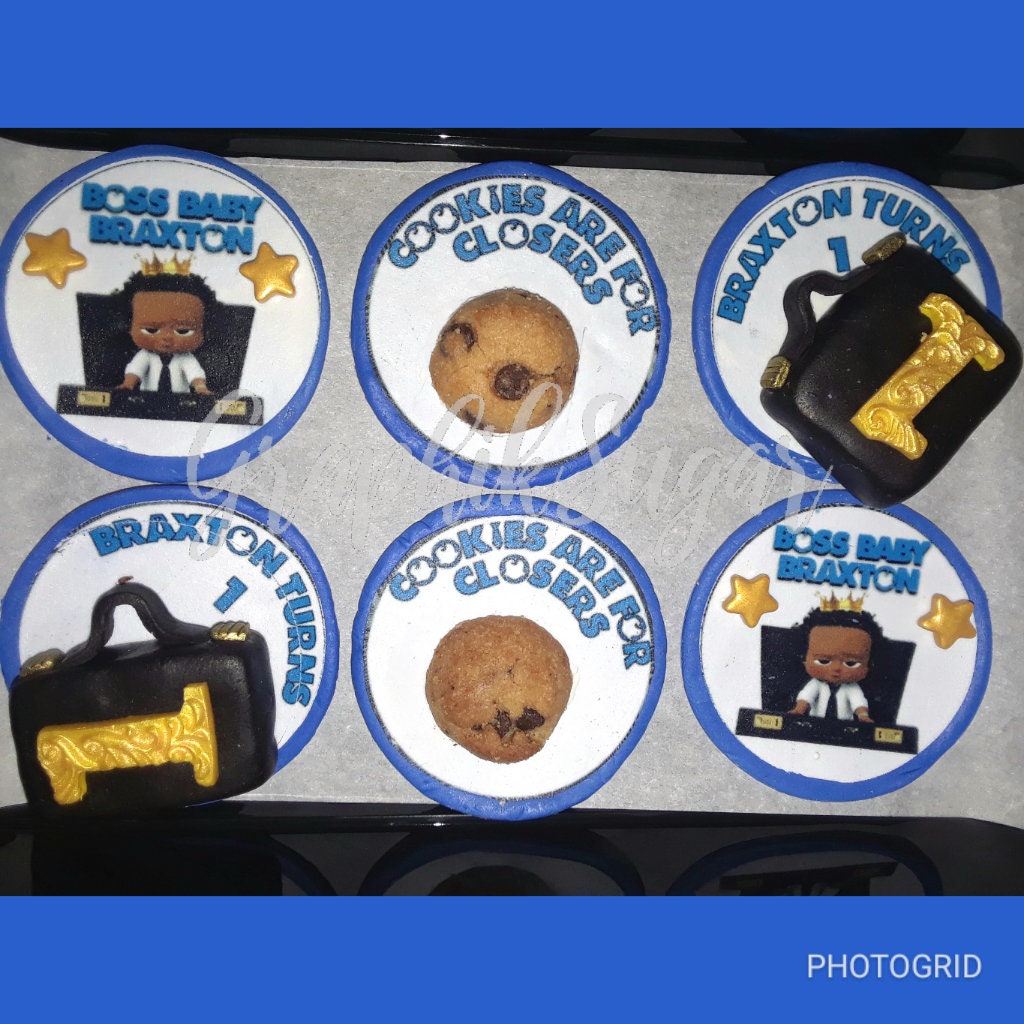 BOSS BABY Treat Package 1 DIGITAL Invite 12 Chocolate Etsy