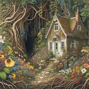 Mystique Botanique – Série Limitée 8 images ATC Scrapbooking