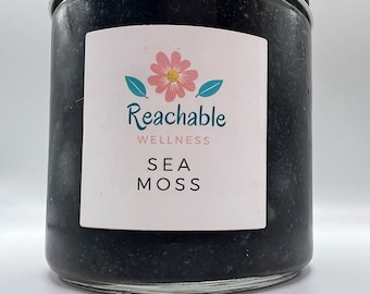 Muschio di mare verde, Muschio di mare selvatico, Gel di muschio di mare, Muschio di mare di Santa Lucia, Muschio di mare biologico, Radice di bardana, Bacca di sambuco, Organico, Muschio di mare, Gel