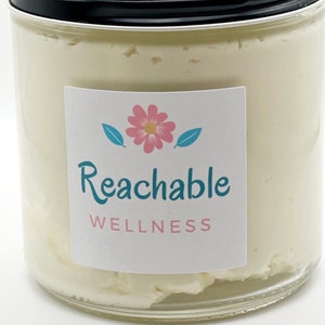 16oz Milk and Honey Body Butter, Sensitive Skin Body Butter, Body Butter, Moisturizing Cream, Shea Body Butter, Natural Skin Care, lotion