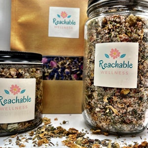 Lavender Bath Kit, Spa Kit, Bath Salts, Lavender Bath Salts, Lavender Scrub, Lavender Body Scrub, Lavender Tea, Loose Leaf Tea, Lavender