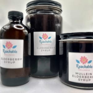 Elderberry Syrup, Scratch Throat, Slippery Elm, Ginger Infused Elderberry, Elderberry, Organic Elderberry Syrup, Sambucus, Kids Elderberry