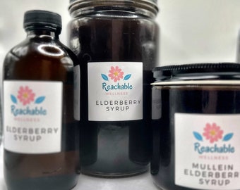Sciroppo di sambuco biologico al 100%, bacche di sambuco infuse con zenzero e funghi, bacche di sambuco, sambuco, cannella, sciroppo naturale