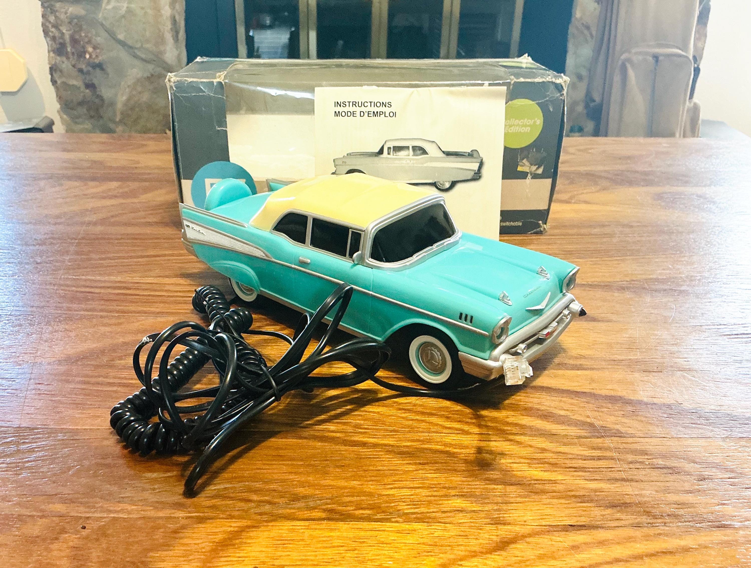 Vintage 1957 Chevy Bel Air Landline Telephone: Working Retro