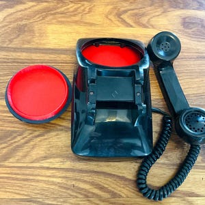 Upcycled Vintage Automatic Electric Telephone: Phony Phone Box Charging Station and Desk Storage image 14