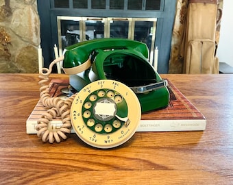 Repurposed Automatic Electric Rotary Dial Phony Phone Box: Vintage Stash Box Charging Station