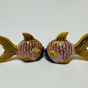 Vintage Fish Salt & Pepper Shakers: Made in Japan Kitchen Decor