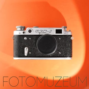 Corpo macchina fotografica a telemetro sovietica FED-2 del 1958 URSS M39 LTM Vintage, pellicola 35 mm, tappo, cavo di scatto