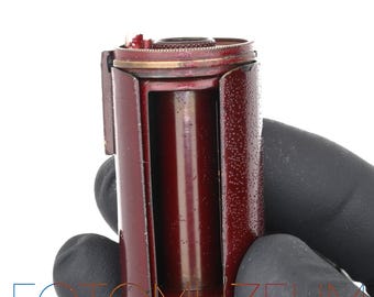 Red-Painted Double-Cylinder Film Cassette Contax Type for FED Kiev Zorki Zenit