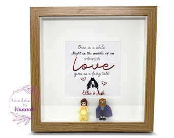 VINYL STICKER DIY IKEA RIBBA BOX FRAME Once in a while LOVE gives a FAIRYTALE