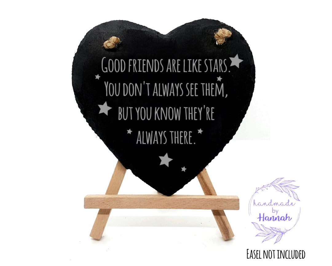 Good Friends Are Like Stars Friends Quotes Gifts for Friends Slate ...