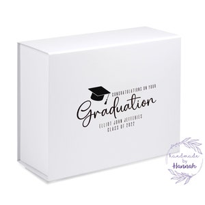 Personalized Graduation Gift Box – Keepsake Memory Box