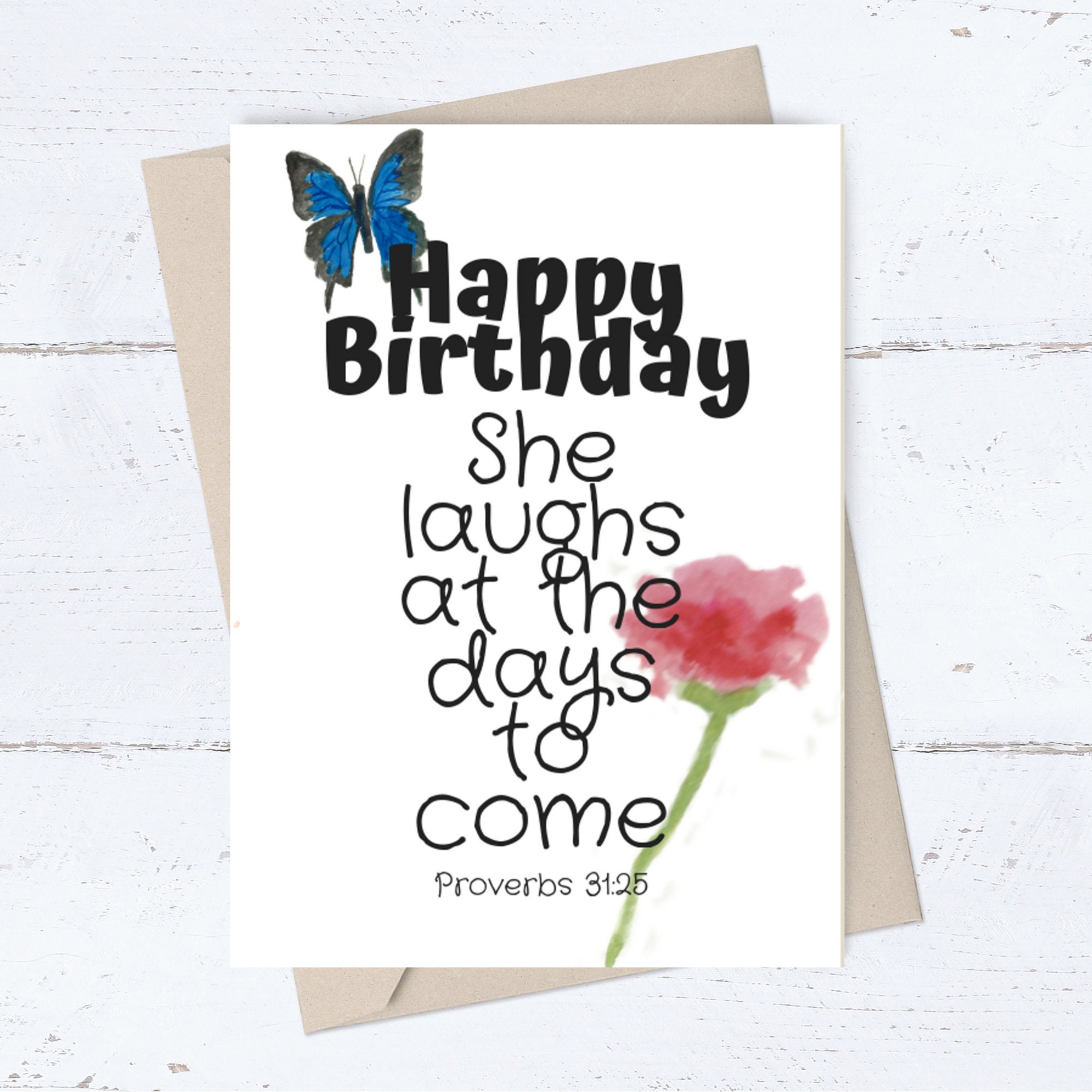 Printable Christian Birthday Wishes for Mom Religious Card - Etsy